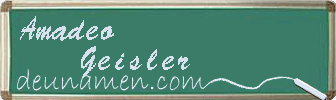 Amadeo Geisler Visitenkarte